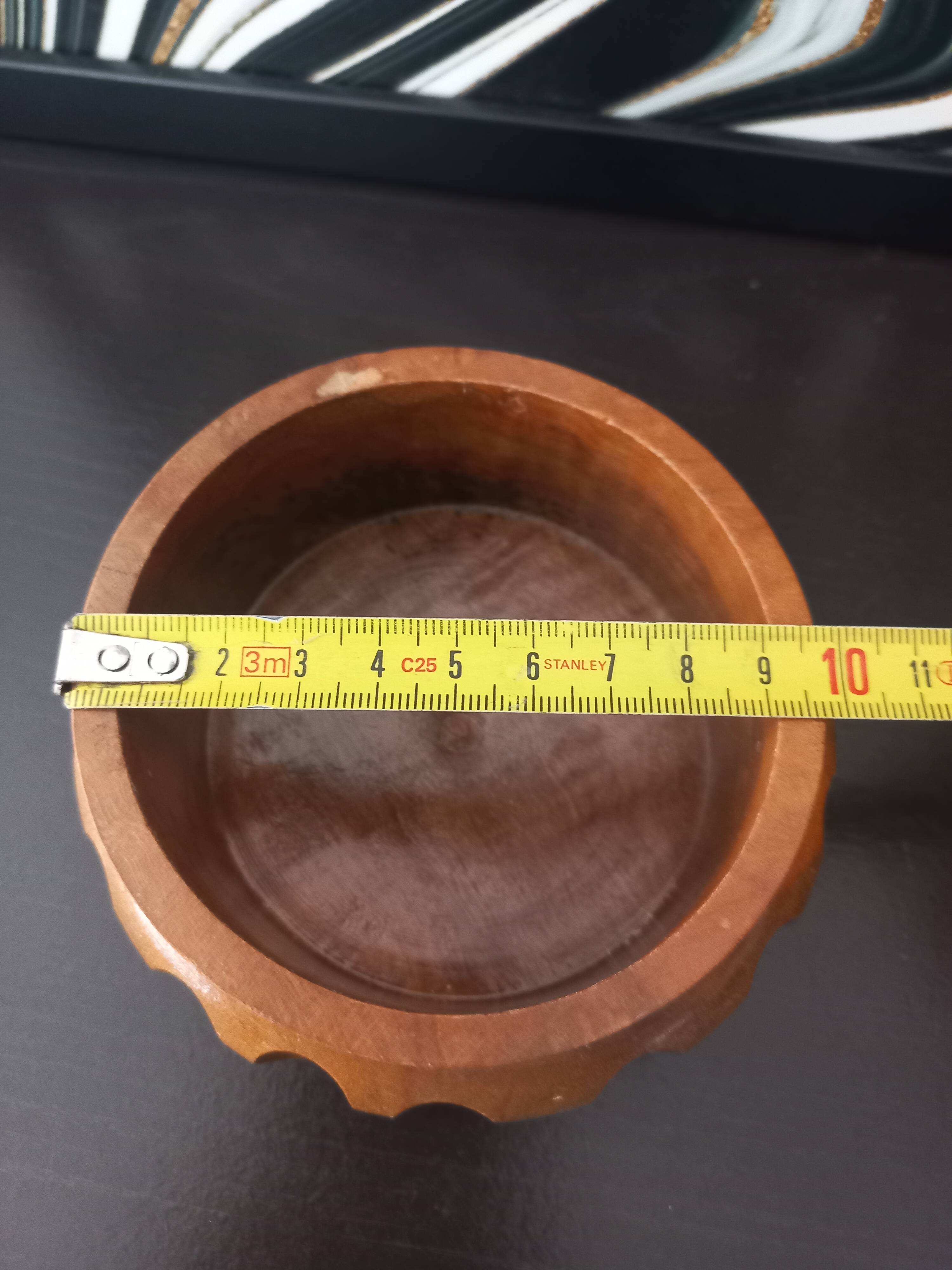 Wooden coasters with vintage holders