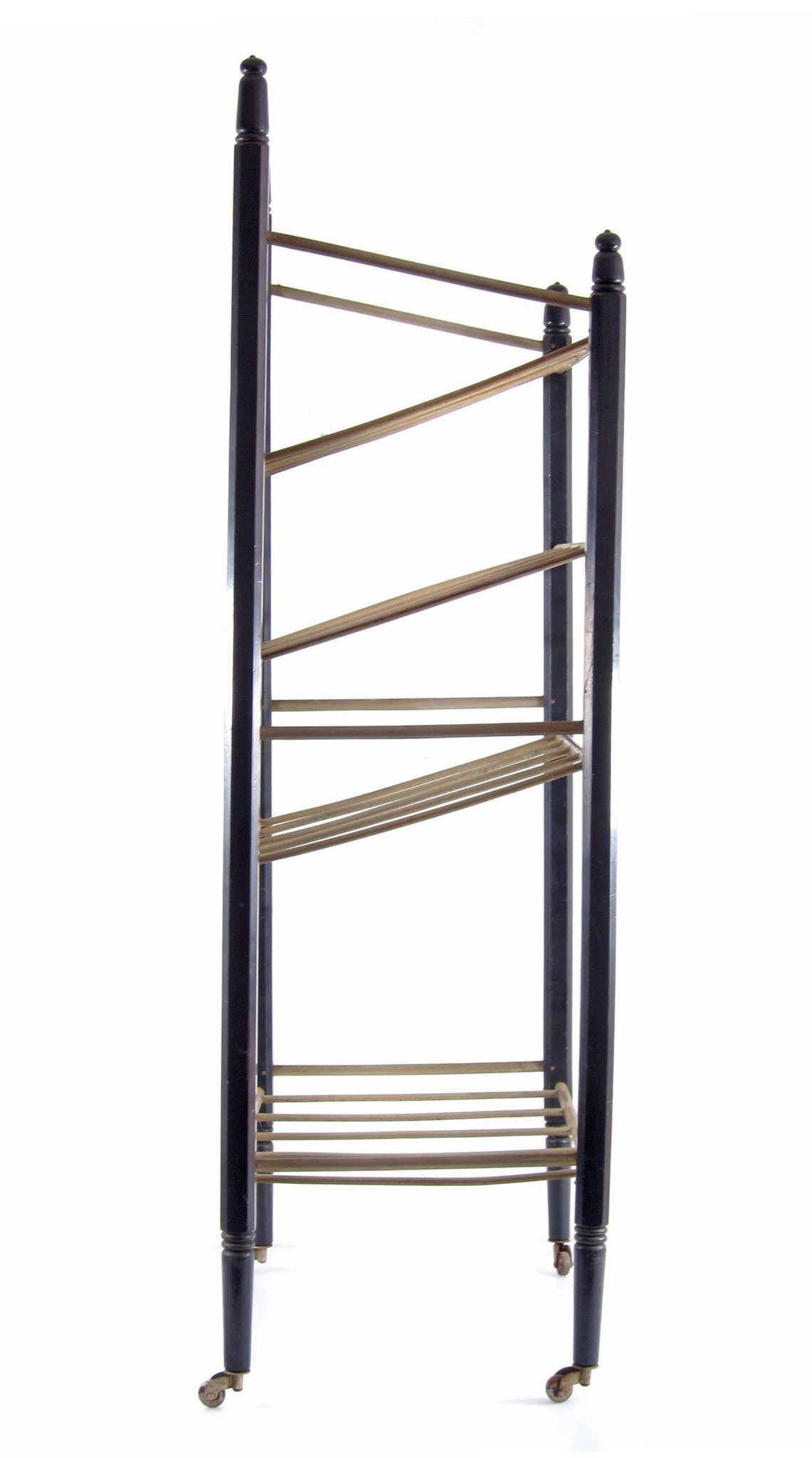 Vintage magazine rack by Ernst Rockhausen, Art Nouveau/Jugendstil from the 1920s.