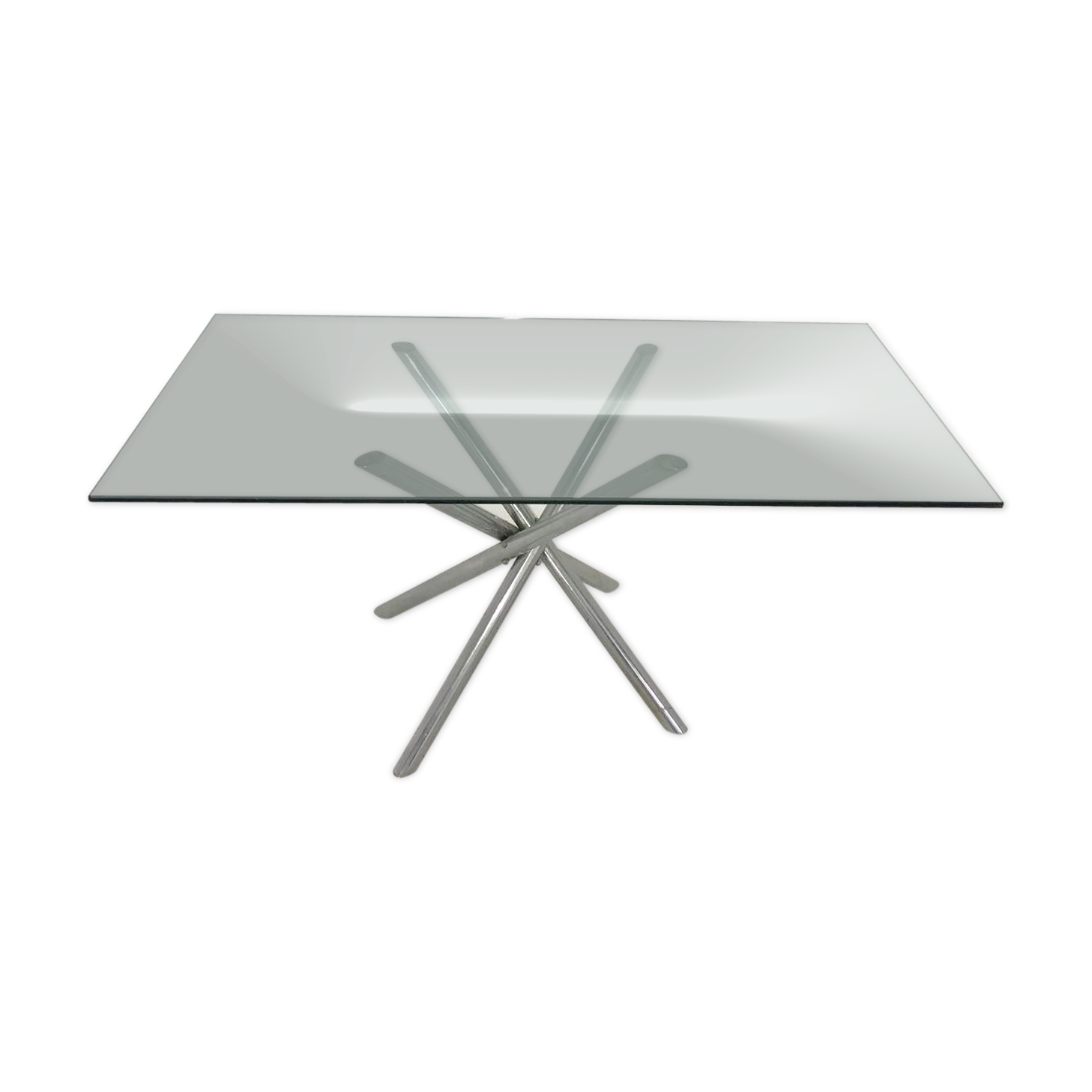 Beautiful glass dining table