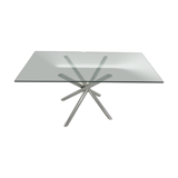 Beautiful glass dining table