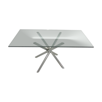 Beautiful glass dining table