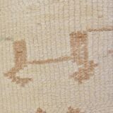 White Kurdish Hallway Runner sku 2409