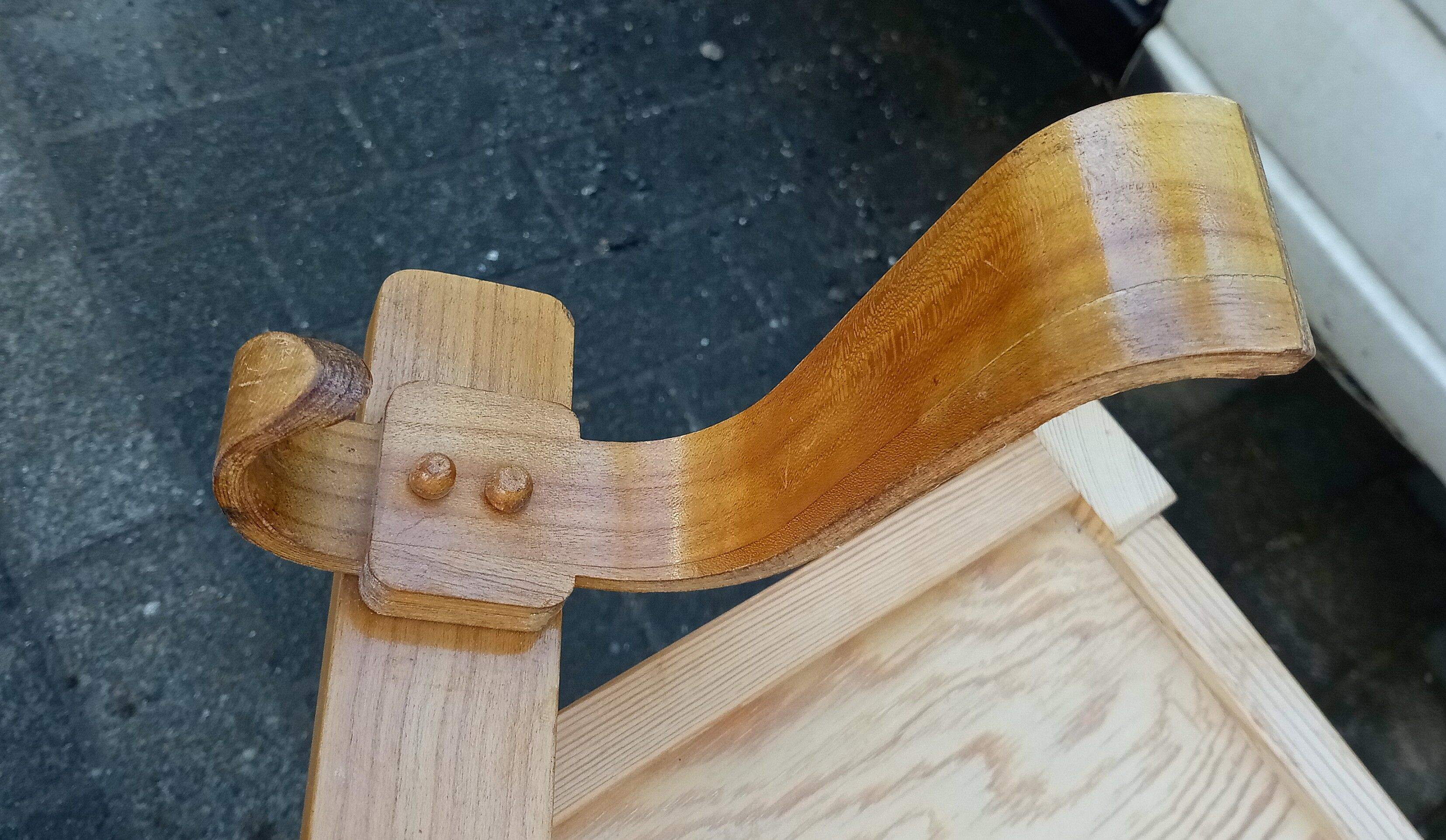 scandinavian wodden wardrobe from the 50s