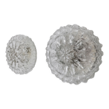 Pair of Bubbles sconces by Limburg, blown glass, Germany, 1960