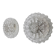 Pair of Bubbles sconces by Limburg, blown glass, Germany, 1960