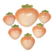 Strawberry dessert service