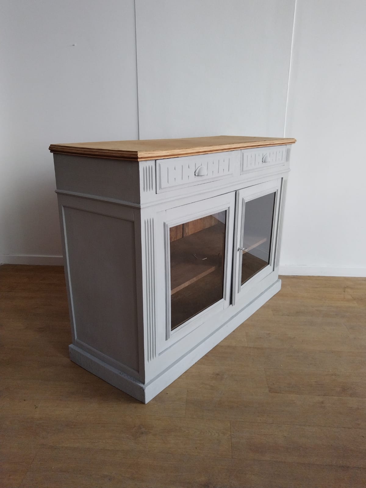 Glazed Parisian sideboard