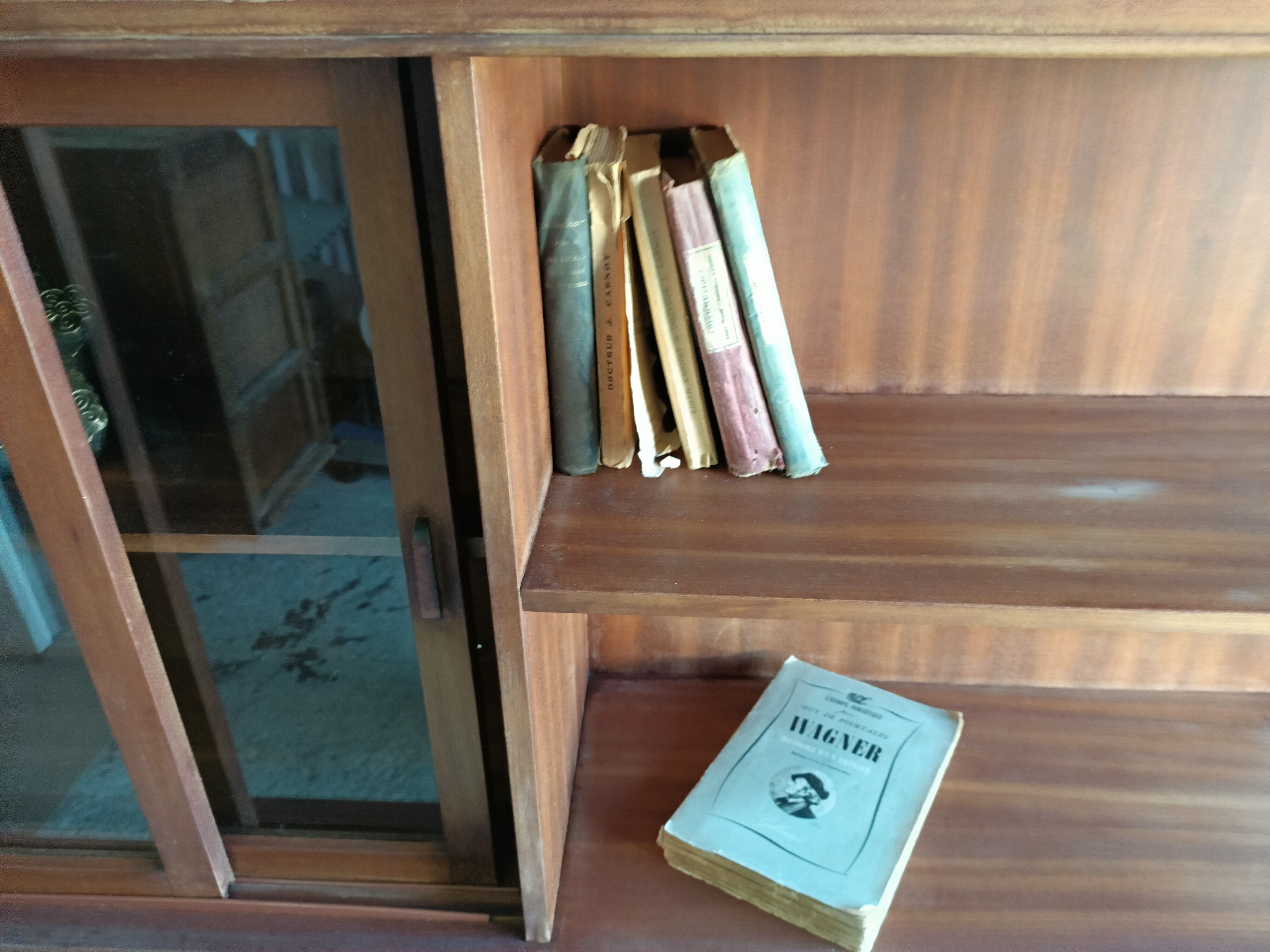 Vintage wall shelf/closet