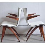 Pair of armchairs the GJ van Os Culemborg 1950