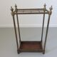 Umbrella rack in brass of the 1900s