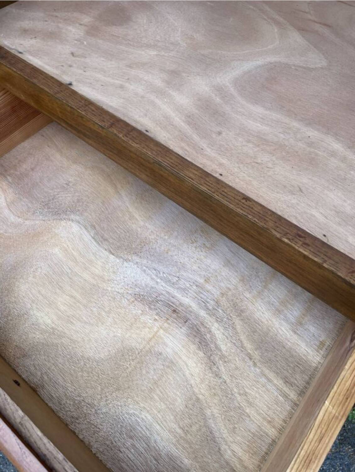 Ancienne armoire scolaire, grand vestiaire Art Déco