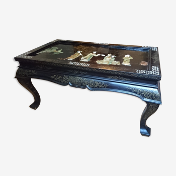 Chinese lacquered coffee table