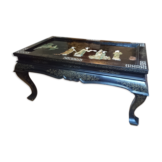 Chinese lacquered coffee table