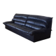 Vintage leather sofa by Bernard Massot