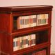 Bibliothèque Globe Wernicke en acajou avec 3 éléments
