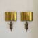 Pair of neoclassical wall sconces corn ear model Maison Charles Paris