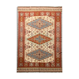 Handmade oriental serbian kilim, handmade flat-woven wool rug- 180x300cm
