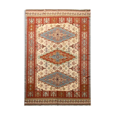 Kilim serbe oriental fait main, fait main- 180x300cm