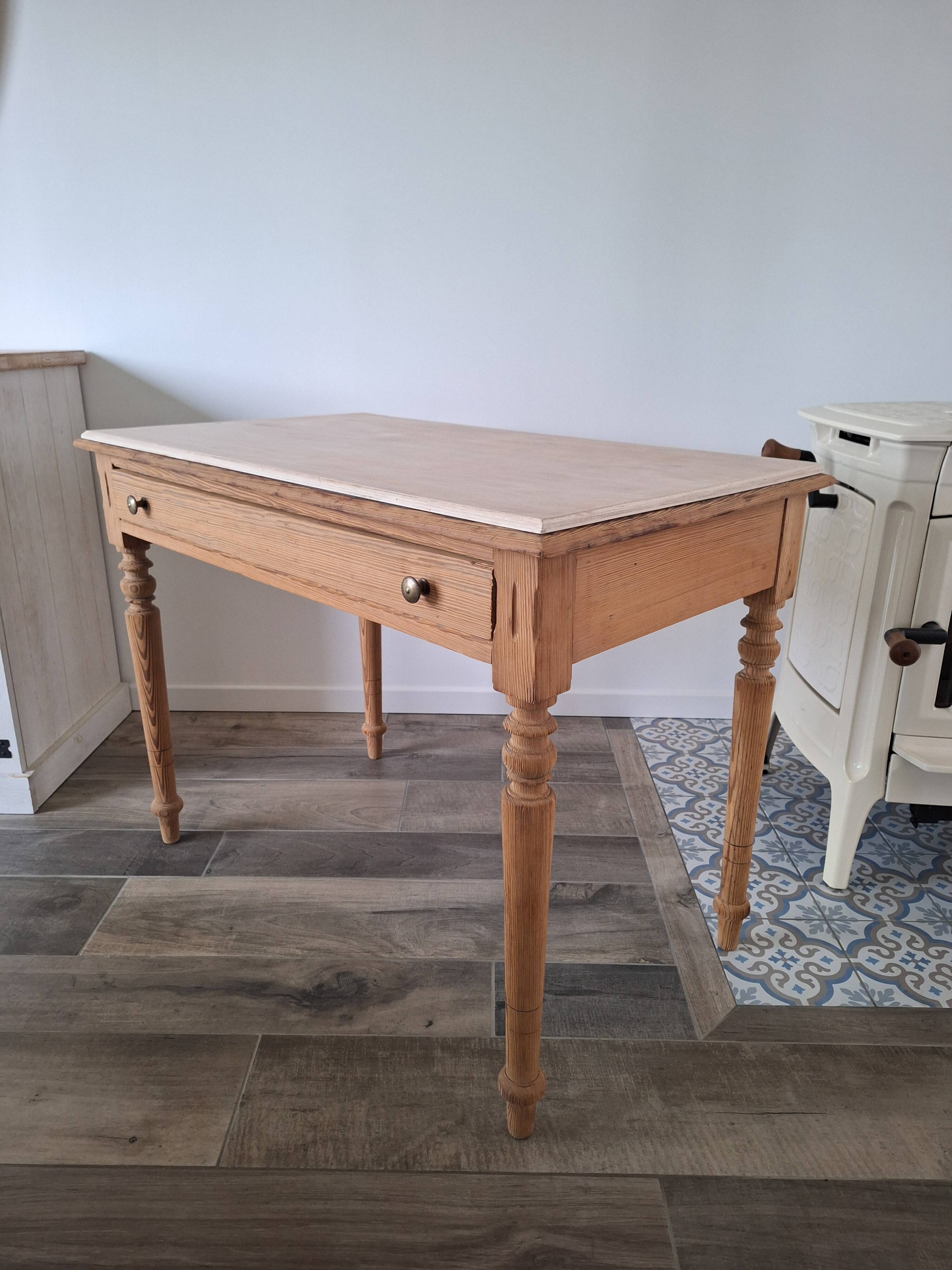 Farmhouse style side table