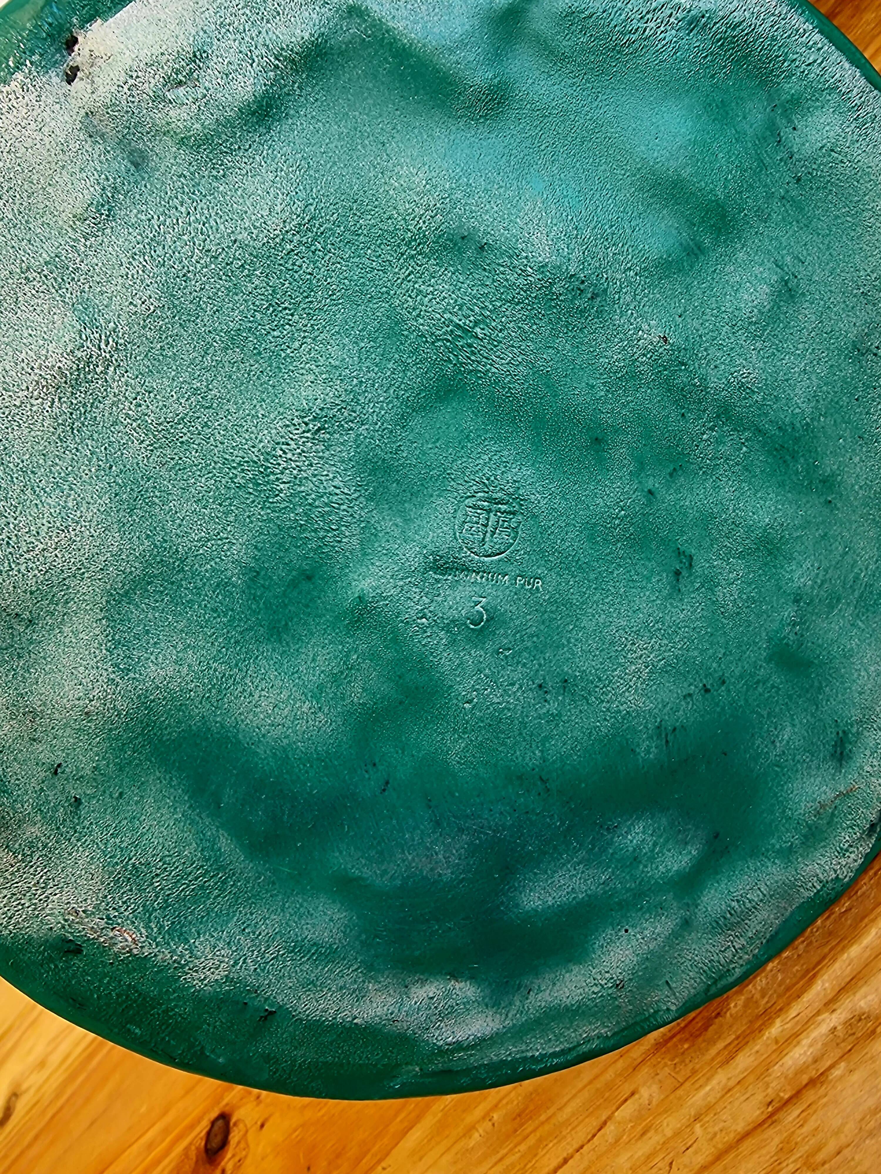 Vintage aluminum kettle