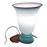Hand-blown glass double layer table lamp cvv vianne co 1940/50