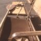 Série de 5 strapontins fauteuils de cinéma bois 1950