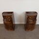 Pair of Art Deco bedside tables