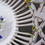 Openwork bowl in painted earthenware, Émile Tessier Le Croisic, 30-50's accidents