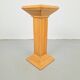 Vintage Rattan Pedestal from Vivai del Sud, 1980s