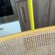 Vintage cane armchair – Pietro Olivo style / 70s-80s