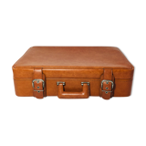 Vintage leather suitcase