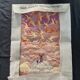 Canvas tapestry vintage oiseleur du monde