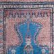 Pastel Coloured Hand Woven - Vintage Rug