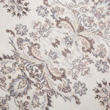 Farmhouse floral vintage carpet rug