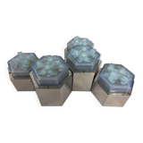 Appliques murales Poliarte Flush Mounts, 60's