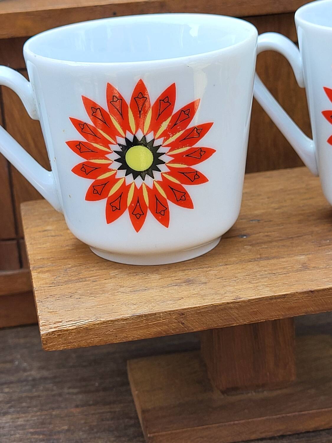 Vintage coffee cups