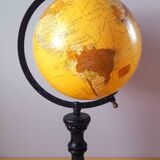 Napoleon 3 style terrestrial globe