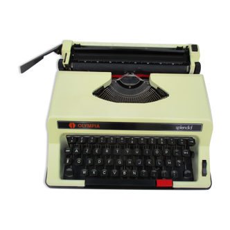 Olympia splendid vintage typewriter 70's