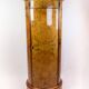 Oval pedestal cabinet - Walnut - Hand polished - Year 1840s