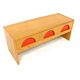 Scandinavian pine bass chest of drawers, Sweden, 1960