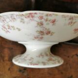 Limoges porcelain compotier present Franck Haviland decorated