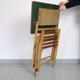 Child office folding with locker and Blackboard