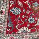 Large vintage Persian carpet tabriz 244x344 cm