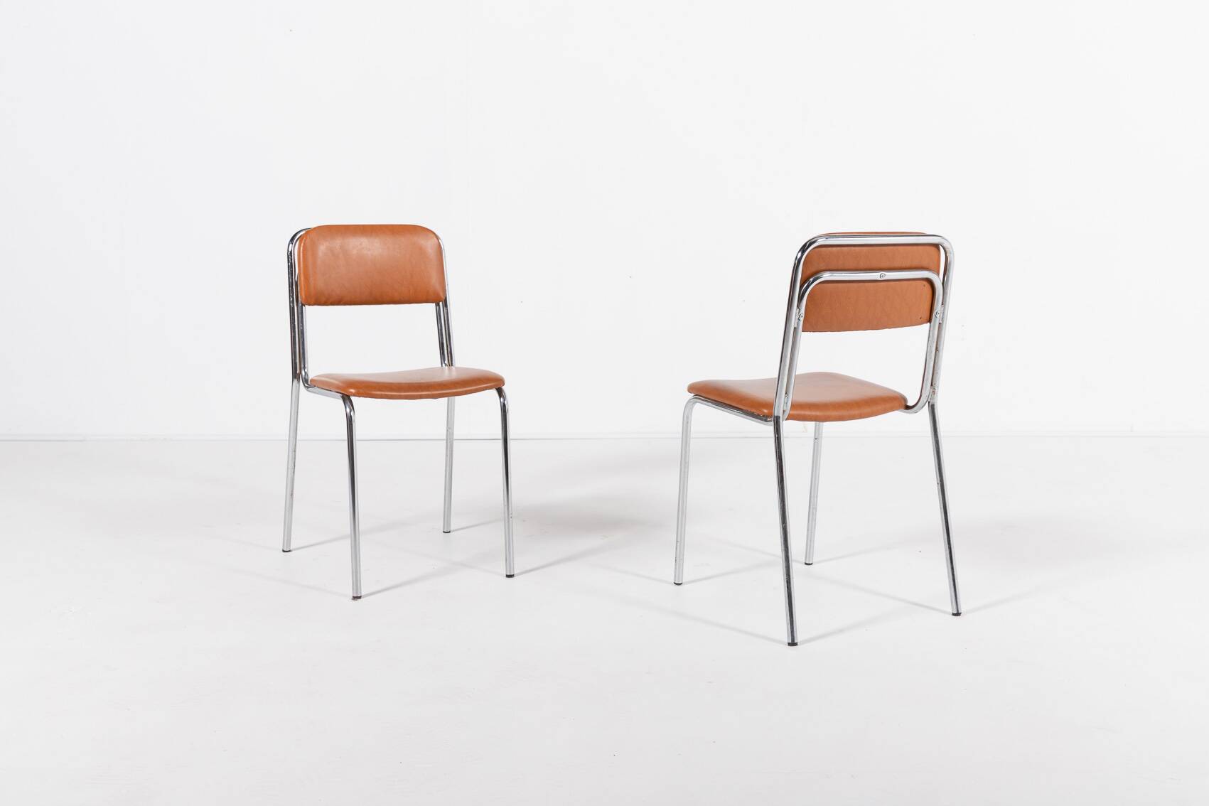 4 chaises italiennes, années 1960