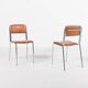 4 chaises italiennes, années 1960