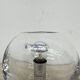 Pair of Nachtmann Leuchten design sphere crystal table lamps, 1970s