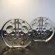 Pair of soliflorous vases Conny Walther for Pukeberg Glasbruck
