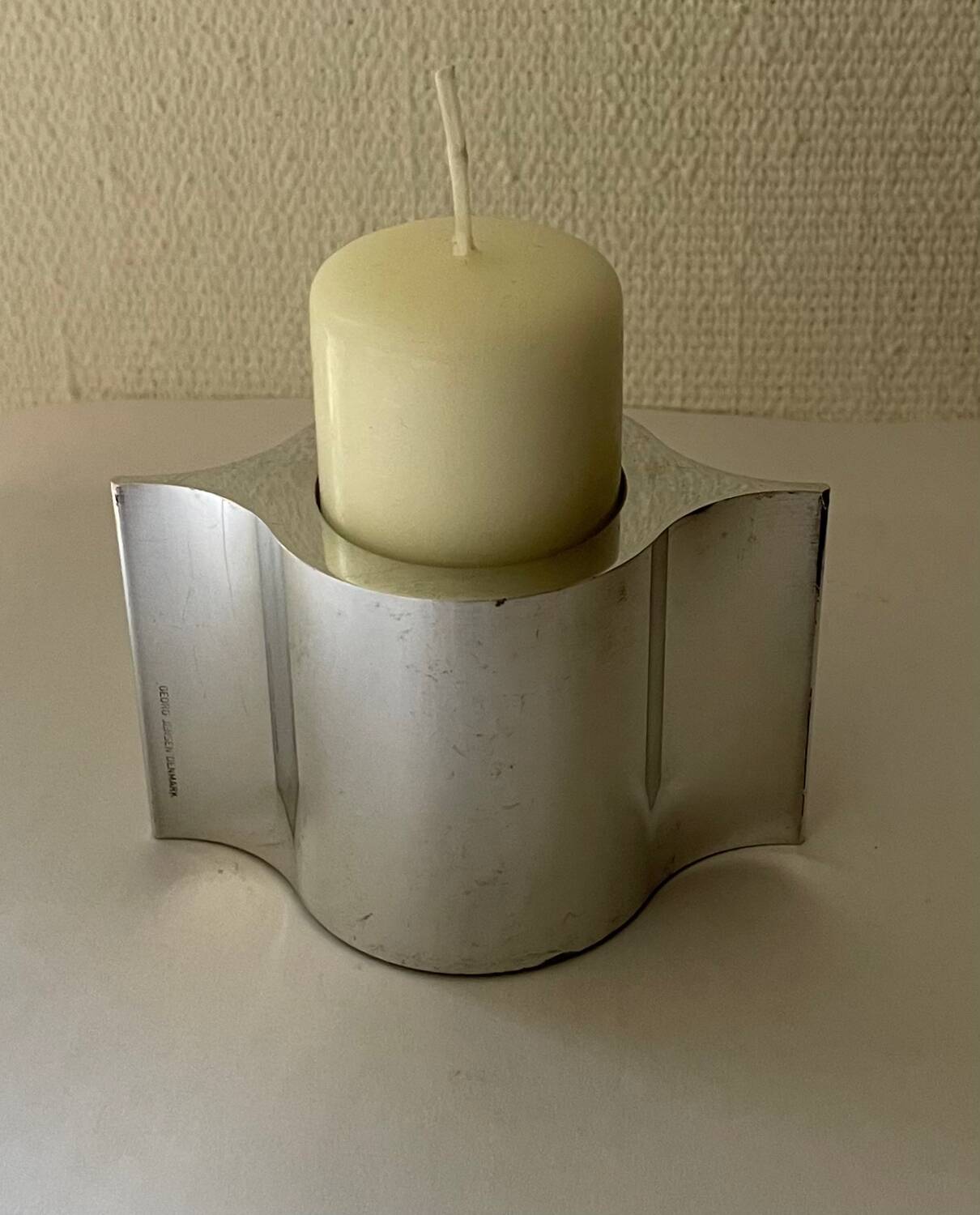 Georg Jensen Denmark candle holder, 20th century design