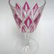 6 red wine glasses VMC Reims Harlequin