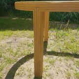 Rattan dining table 1980